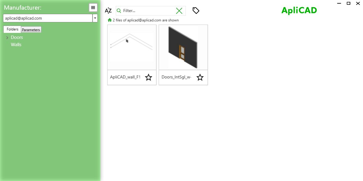 UpdateBIM Add insert families