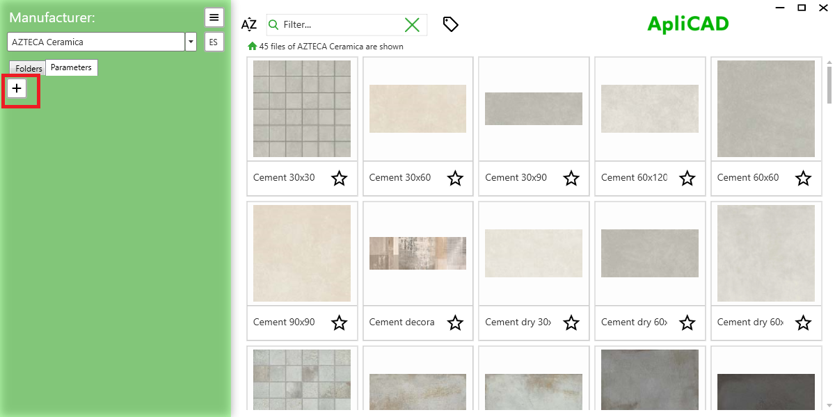 UpdateBIM Filter by parameters