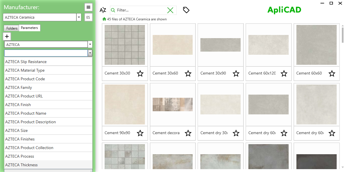 UpdateBIM Filter by parameters