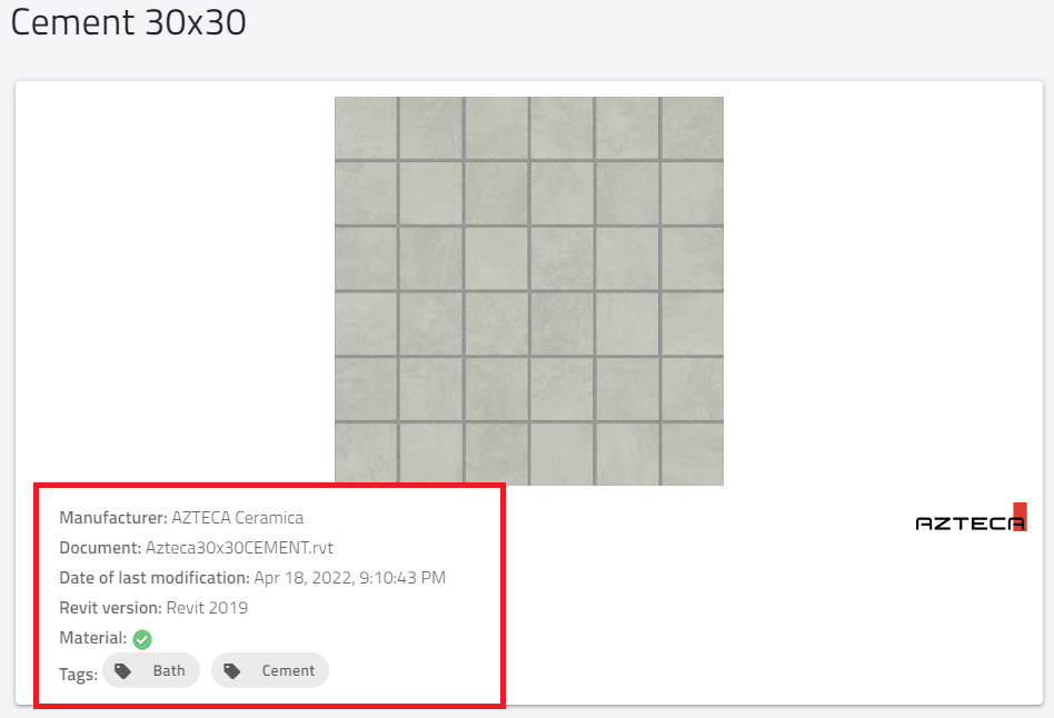 UpdateBIM Show more information