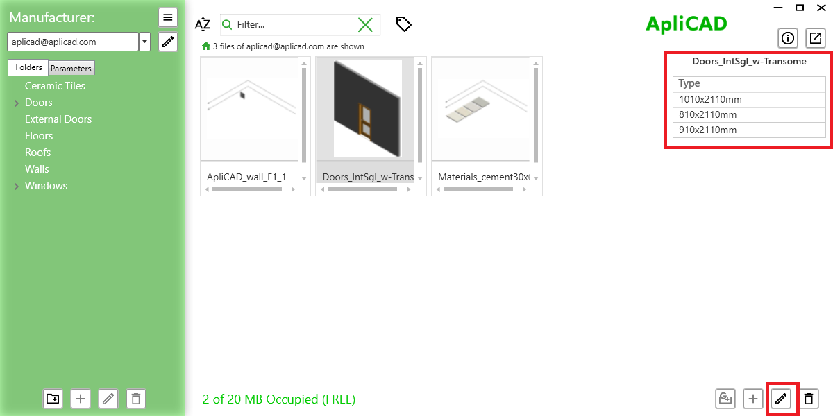 UpdateBIM Update Families