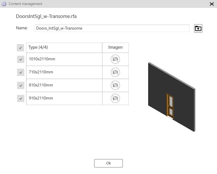 UpdateBIM Update Families