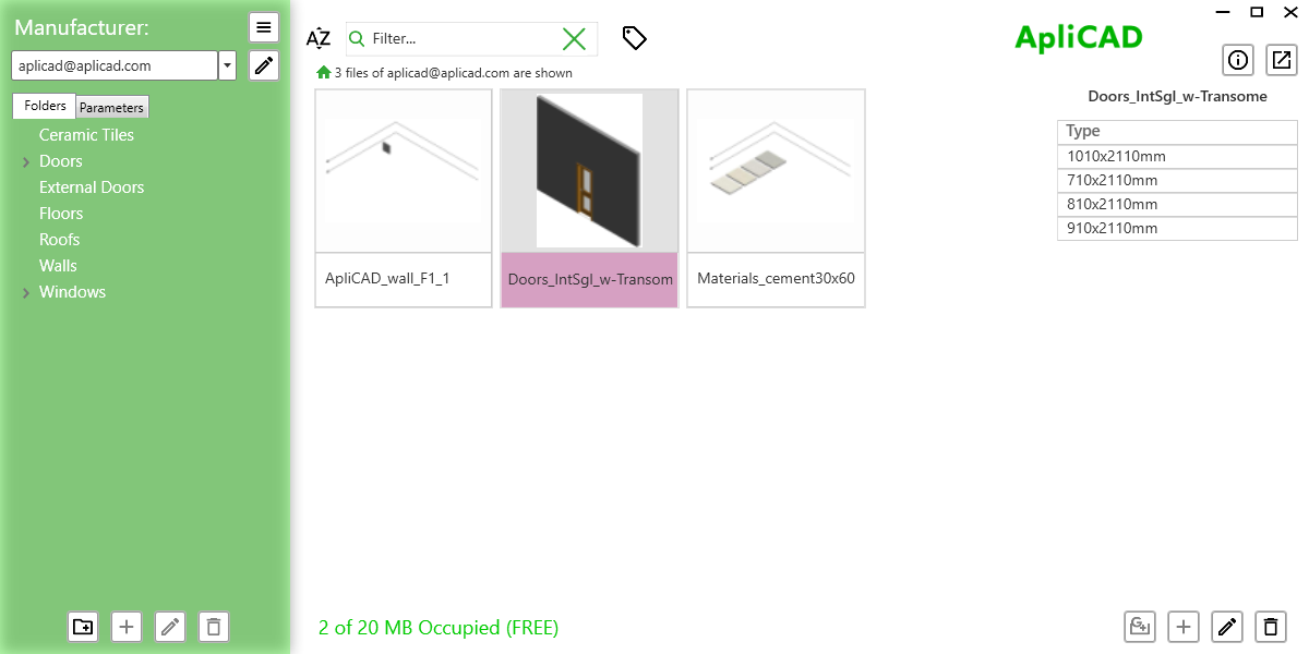 UpdateBIM Update Families