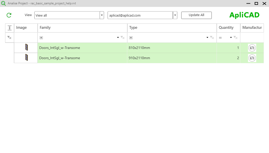 UpdateBIM Update Project